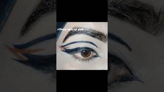 Eyeliner ideas🖤eyemakeup looksgraphiceyelinereyemakeupcolourfuleyelinershorts [upl. by Eeimaj]