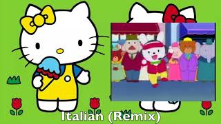 Hello Kittys Paradise Opening Multilanguage Comparison [upl. by Annitsirhc663]