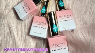 ASMR ALIEXPRESS VENDEENI GEL NAIL POLISH [upl. by Naus]