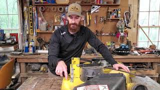 How to Fix John Deere D130 Mower Deck Hanger Bracket [upl. by Monda]