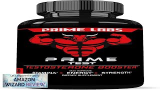 Prime Labs Mens Testosterone Booster Stamina Endurance amp Strength Booster Review [upl. by Oiram]