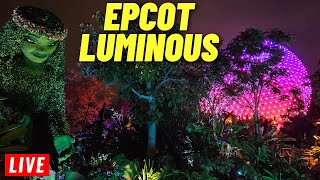 🔴 LIVE EPCOT Luminous Fireworks Wednesday night and enjoying Walt Disney World 9252024 [upl. by Ahseen438]