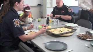 Cooking With Firefighters Contest Winner [upl. by Telracs]