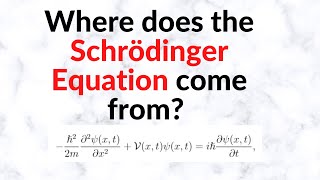 Explaining the Schrödinger Equation [upl. by Abbey368]