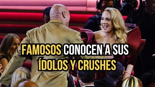 14 Reacciones Épicas de Famosos Conociendo a Sus Ídolos  Famosos Conocen a Sus Ídolos y Crushes [upl. by Toole406]