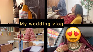 My wedding vlog 😍  Miss Kaliraman [upl. by Berlin]