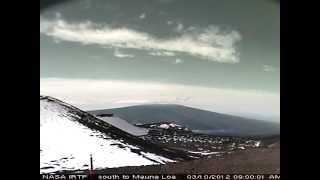 Hawaii Sky  NASA IRFT to Mauna Loa 0410mar2012 [upl. by Nolham]