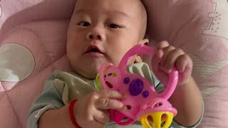 Fem adorable little Baby boy Fem yuze kidsvideo babyboy newbornbaby babycute baby [upl. by Aleron674]