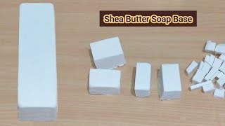 shea butter soap basehow to make soap base melt and pour soap baseKFRMedia [upl. by Grevera171]