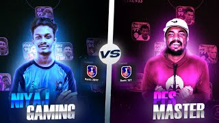 PES MASTER 🆚 NIYAJ GAMING  GAMEPLAY AGAINST ONE OF THE BEST ASIAN PLAYER 🥵❤‍🔥  ഇവൻ തീയാണ്🔥 [upl. by Atneuqal]