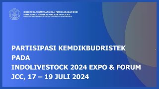 Sosialisasi Indo Livestock 2024 Expo amp Forum JCC [upl. by Charlotte]