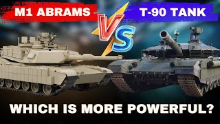 American M1 Abrams vs Russian T90  Which one is the best [upl. by Ardelia]