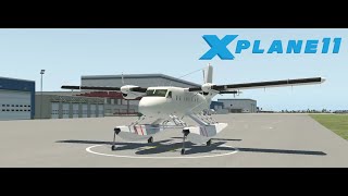 x plane 11​​ DHC 6 STARTUP amp TAKAOFF PHNOM PENH [upl. by Silver]