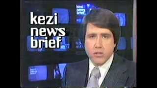 KEZI News Brief with Vidal Sassoon ad 1980 [upl. by Barcus]