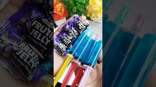 Frutie Jelly Candy  Injection jelly Popsicle Icecream shorts youtubevideo trending [upl. by Jaret754]