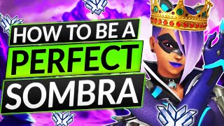 THE ULTIMATE SOMBRA GUIDE for OVERWATCH 2  Abilities Combos Mechanics and Tech [upl. by Analem]