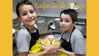 Salpicão de frango feito por Daniel e Ricardo [upl. by Alurd]