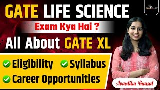 GATE Life Science Exam Kya Hai All about GATE XL I Eligibility I Syllabus I Career opportunities I [upl. by Kliber]