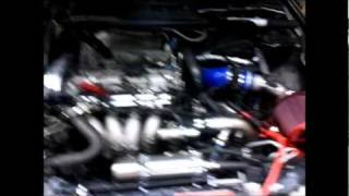 Volvo V40 T4 1st start after Megasquirt installation [upl. by Fauch481]