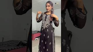 Ambarsariya ❤️🥰 mansiduhan youtubeshorts transition fashion blacksuit [upl. by Torbart]