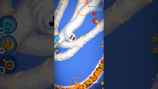 🐍WormsZoneio ❤️001 Slither Snake Top 01 Best World Record Snake Epic cacing Wormszoneio wormszone [upl. by Eidlog]