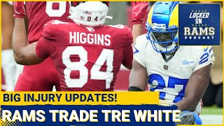 Rams Trade TreDavious White Big Injury Updates Steve Avila Jonah Jackson Rob Havenstein [upl. by Lorrac]