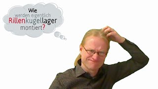 Montage Rillenkugellager [upl. by Nataline]