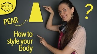 How to style a pear shaped body triangle body  Justine Leconte [upl. by Garvey]