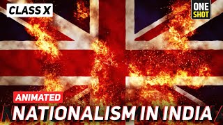 🔥 Nationalism in India  IN JUST 15 MINUTES  class 10 full chapter of history in Animation  NCERT [upl. by Robert244]