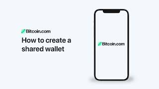 Bitcoincom Wallet How to create a shared wallet [upl. by Aldous]