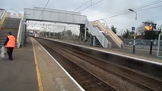 Trains at Upminster 161124 [upl. by Nyletac701]