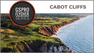 GSPro Course Cabot Cliffs Flyover [upl. by Saire641]