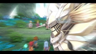 Trails to Azure Ch 3 76 Sphinx Chimera Boss Fight Arianrhod and Novartis Yins Identity reveal [upl. by Zetta]