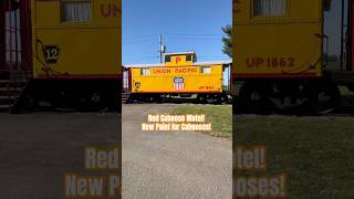 Red Caboose Motel New Paint for Cabooses pennsylvania train caboose lancaster traincar [upl. by Annert134]