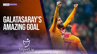 Galatasarays AMAZING GOAL against Rizespor Süper Lig HIGHLIGHTS beIN SPORTS USA [upl. by Deloria]