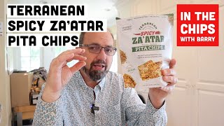 🇺🇸 Terrean Spicy Za’atar Pita Chips on In The Chips with Barry [upl. by Loredana]