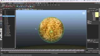 Maya Solar System Tutorial Part 2 [upl. by Sirois593]