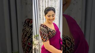 💕 No matter what… dilushihansika youtubetrending reels saree indiansarees [upl. by Normy]