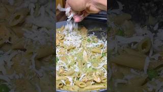 Pasta con pollo receta shorts [upl. by Raffarty439]