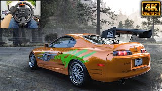 Toyota Supra  Forza Horizon 5  Thrustmaster TX  Gameplay [upl. by Terry]