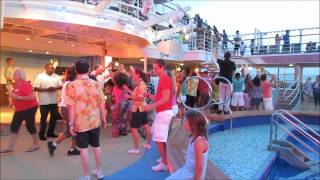 NCL Pride of America Sail Away Party  Honolulu Hawaii [upl. by Edlun]