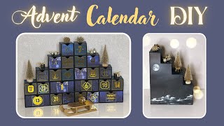 DIY Christmas Advent Calendar  Tutorial [upl. by Mehalek62]