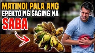 ITO PALA ANG MATINDING EPEKTO NG SAGING NA SABA KAPAG KINAIN NG HILAW [upl. by Nynahs]