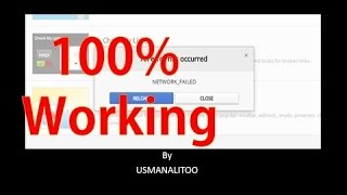 100 How to Fix Chrome Extensions An Error Has Occurred NETWORKFAILED [upl. by Ternan291]