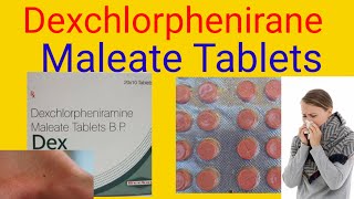 Dexchlorpheniramine Maleate Tablets Uses and side effects in Hindi [upl. by Aloisius]