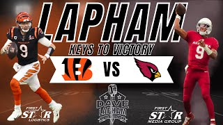 Dave Lapham  Keys To Bengals Victory Over Arizona Cardinals [upl. by Dyun]