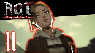 Attack on Titan Wings of Freedom  quotBERSERK TITAN VS Female Titan Round 2quot Walkthrough Part 11 [upl. by Norda99]