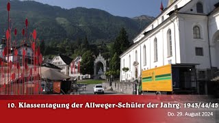 Das 10 Klassentreffen der ehemaligen Schüler vom Allweg in Ennetmoos Kt Nidwalden 29 08 2024 [upl. by Nilreb406]