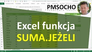 EXCEL  Funkcja SUMAJEŻELI [upl. by Tahpos207]