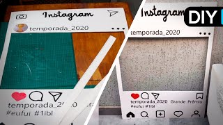 PLACA INSTAGRAM PARA FOTOS [upl. by Elaen]